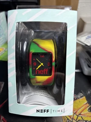Reloj de cuarzo NEFF Daily para hombre NUEVO colores reggae Foto 1 de 4