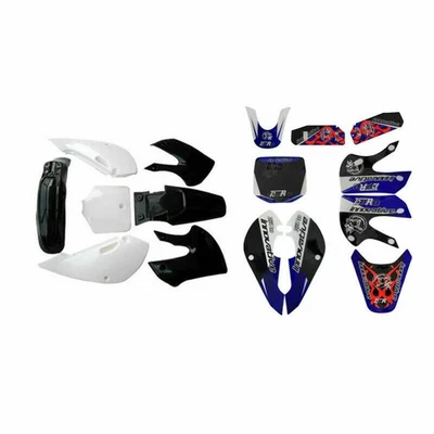 Пластиковый обтекатель крыла набор этикетка стикер для Kawasaki KX 65 KLX 110 DRZ110 RM65 - Изображение 1 из 4