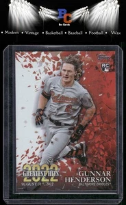 2023 Topps #22GH-13 Gunnar Henderson 2022 Greatest Hits - Picture 1 of 2
