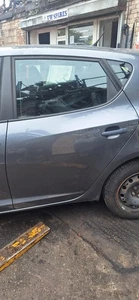 SEAT IBIZA MK4 PASSENGER SIDE REAR DOOR IN GREY LX7R 2009-2017 #M4009 - Picture 1 of 22