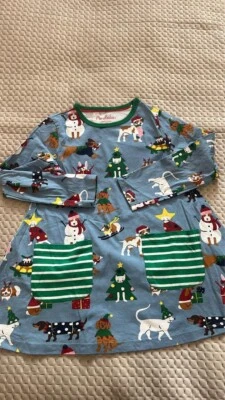Boden Xmas Tunic Bnwot 7-8 - Image 1 of 2