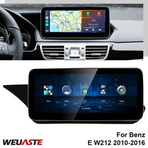 Radio Stereo Car Linux Screen Carplay 10.25'' For Mercedes Benz E W212 2010-2016 - Imagen 1 de 12