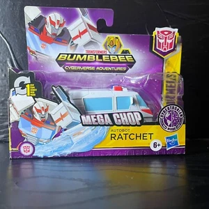 Transformers Bumblebee Cyberverse - Mega Chop Ratchet 1-Step Changer *CIB* - Picture 1 of 3