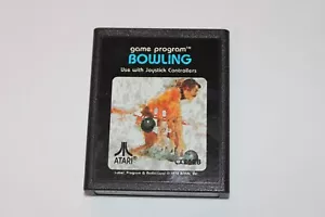 Bowling (Atari 2600 VCS) 1978 VIDEOSPIEL gereinigt getestet 5200 7800 - Bild 1 von 2