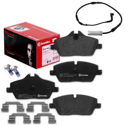 Brembo Front Brake Pads + Warning Contact Fits BMW 1 Series E81 E87 E88 - Image 1 of 3