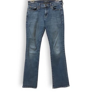 Pantalones de mezclilla Lucky Brand corte bota dulce para mujer talla 2/28R tiro bajo lavado medio - Imagen 1 de 6