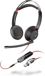 Poly Blackwire 5220 schnurgebundenes Headset USB-C Zoom Teams kompatibel Neu&OVP - Bild 1 von 6