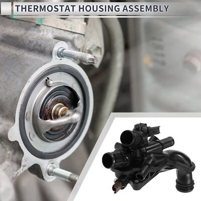 Engine Coolant Thermostat Housing Assembly for Peugeot 207 208 308 508 - Imagem 1 de 4