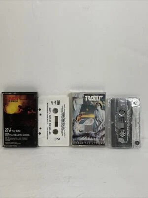 Ratt Out Of The Cellar & Reach  Cassette Tape Atlantic Records 1984 Lot of 2 - Image 1 of 4