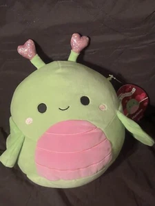 NWT Squishmallow 8" HADEON The Green Grasshopper Stuffed Animal Plush #1662 - Picture 1 of 2