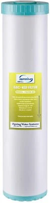  Heavy Metal Reducing GAC+ KDF Whole House Water Filter Replacement, 4.5” x 20” - Image 1 of 4