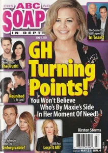 ABC Soaps In Depth June 4, 2018 KIRSTEN STORMS-FINOLA HUGHES-EDEN RIEGEL-RIKAART - Picture 1 of 1