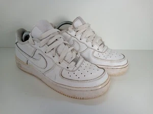 Nike Air Force 1 Low White Womens Teens Trainers 314192-117 Size UK 4.0 EUR 36.5 - Picture 1 of 12