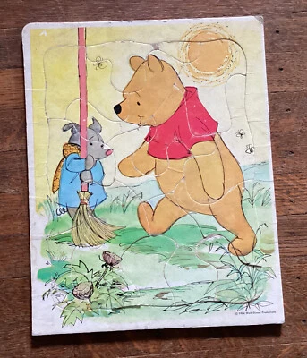 Rompecabezas Winnie The Pooh And Piglet 1964 Walt Disney Foto 1 de 3