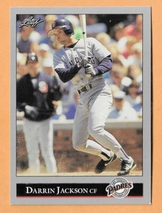 DARRIN JACKSON SAN DIEGO PADRES #129 LEAF NM-MT 1992 - Picture 1 of 2