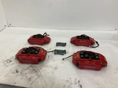 2006-2008 Porsche Cayman Front & Rear Caliper Set 3.4l Red Factory OEM Part 2007 Foto 1 de 4