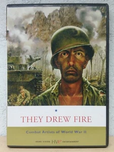 DVD DOCUMENTAL DE GUERRA - They Drew Fire - Combat Artists of World War 2 - 1999 RARO - Imagen 1 de 5