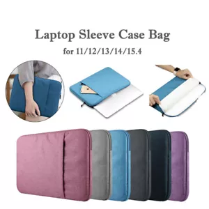 Laptop Sleeve Case Soft Carrying Bag For HP ProBook 11/12/13/14/15 inch Notebook - Picture 1 of 14