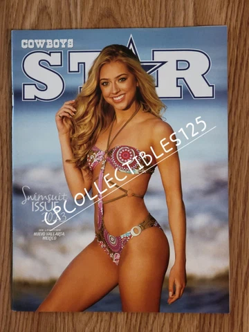 2023 Dallas Cowboys Star Magazine Cheerleaders Swimsuit Issue NEW Cover