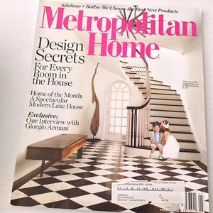 Metropolitan Home Magazine Design Secrets For Every Room May 2009 070417nonrh - Imagen 1 de 1