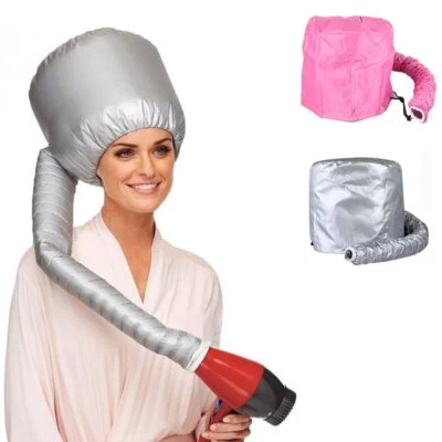 Portable Soft Hair Drying Salon oil Cap Bonnet Hood Hat Blow Dryer Attachment - Image 1 of 4