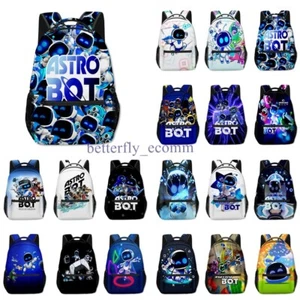 Astro Bot 3D Rucksack Kinder Schulbuch Umhängetasche Reise Rucksack Geschenk - Bild 1 von 32