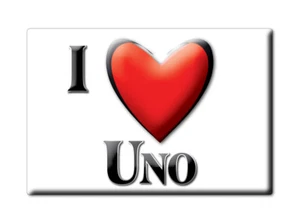 Uno Imán para nevera Nombre Idea de regalo Cumpleaños Graduación - Bild 1 von 11