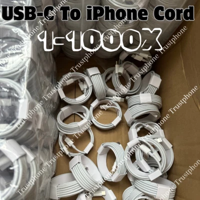 PD USB Type C USB C Fast Charger Cable For iPhone 14 13 12 11 XR XS Max 8 7 Lot - Изображение 1 из 4