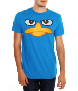 Perry the Platypus Face Adult T-Shirt - Picture 1 of 2