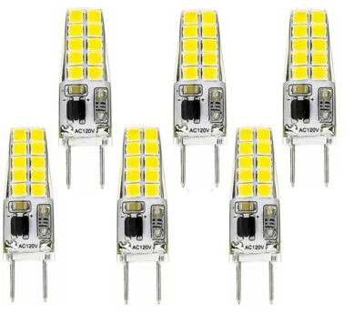 6X G8 Light Bulb For Puck Light Kitchen Microwave Oven Light Under Cabinet Light - Image 1 of 4