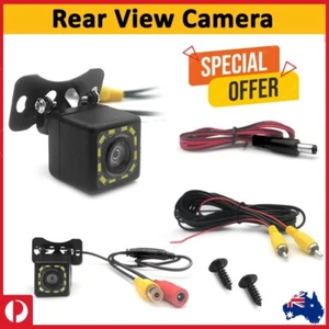 170° Reverse Camera 12 LED Car Waterproof Rear View Parking Camera Night Vision - Picture 1 of 6