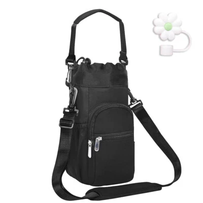 Portabotellas de Agua con Correa para Stanley 40oz Vaso Portavasos Bolsa EE. UU. Foto 1 de 4