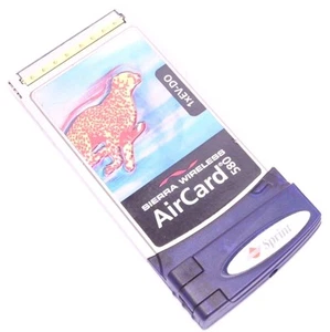 Sierra Wireless 1XEV-DO Aircard 580 Laptop PCMCIA for Sprint Network - Picture 1 of 1