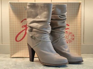 Vintage 1980s | Zodiac USA Women's 4" Heel Slouch Boots | Original Box | Size 8 - Picture 1 of 20