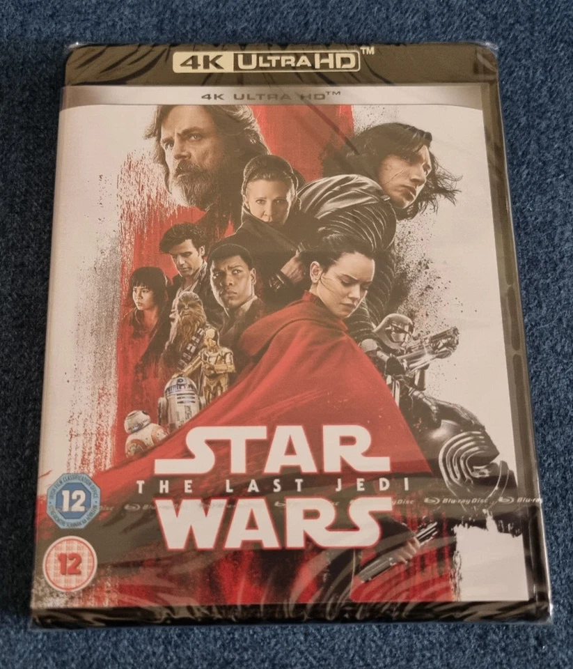 4K Ultra HD Star Wars The Last Jedi New Sealed - Image 1 of 1