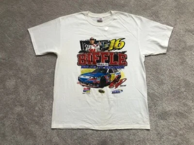 Camiseta Nascar Biffle #16 Rolls To Victory Ford Racing Para Hombre Talla XL Chase 2015 Nueva Foto 1 de 4