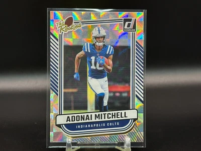 🔥 2024 Panini Donruss - Adonai Mitchell The Rookies Insert RC #TR-23 🔥 - Image 1 of 2