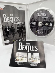 Nintendo Wii - The Beatles Rock Band - Musical Rhythm Video Game CIB With Insert - Picture 1 of 5