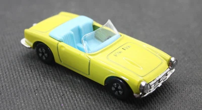 Vintage Playart Diecast car: Honda S800  yellow mint grade clean - Image 1 of 4