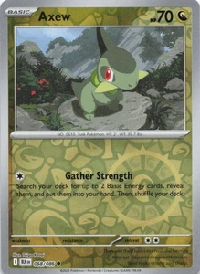 Axew Common SV: Black Bolt 068/086 NM Reverse Holo - Picture 1 of 2