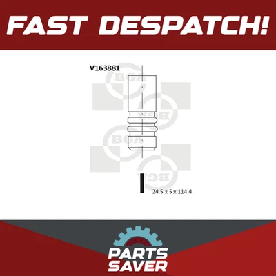 Exhaust Valve fits PEUGEOT EXPERT VF3, VF3X 1.6D 2007 on BGA Quality Guaranteed - Image 1 of 4