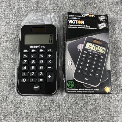 NEW Victor Technology 900 Pocket Calculator Lcd 8 Digits - Image 1 of 3