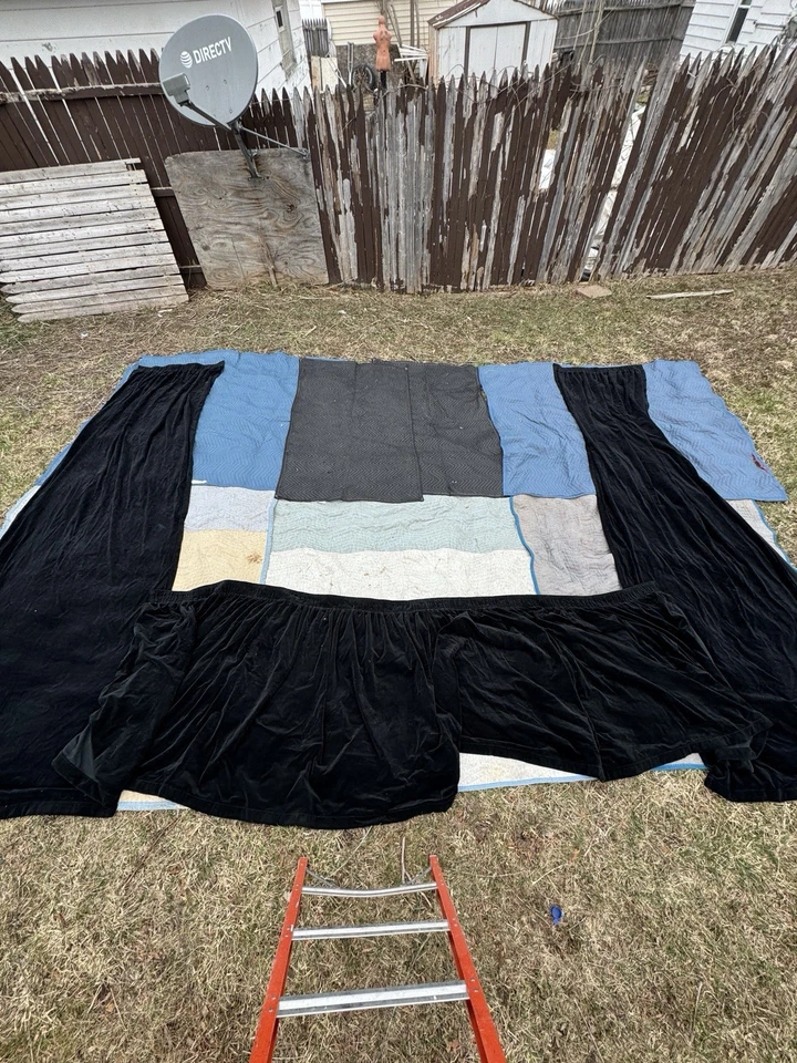 KIT DE VESTIDO Draper para pantalla plegable definitiva de 7,5’ X 10’ Foto 1 de 4