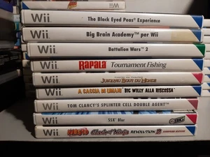lotto giochi Nintendo wii usati - Foto 1 di 11