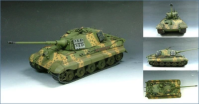 Hobbymaster Ground Power Series Tanque King Tiger Alemán Segunda Guerra Mundial Escala 1:48 Foto 1 de 4