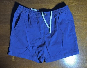 Men’s Large Crown & Ivy Blue Swim Trunks, 6” Inseam - Picture 1 of 6