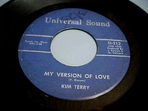 KIM TERRY -MY VERSION OF LOVE/HA DON (CO-PRODUCED BY JOHNNY POWERS) GREAT AUDIO - Picture 1 of 2
