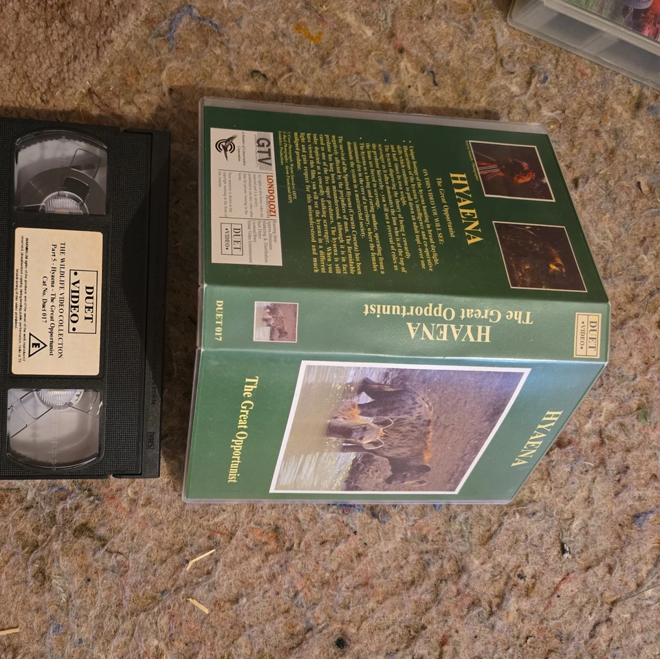 HYAENA - THE GREAT OPPORTUNIST (VHS TAPE) - Image 1 of 1