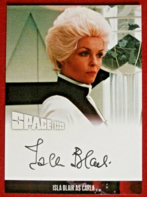 SPACE 1999 - ISLA BLAIR - Personally Signed Autograph Card - Unstoppable 2021 - Image 1 of 2