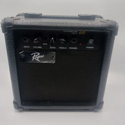 Rogue G10 电吉他放大器小号 10W 固态硬盘黑色二手 — 第 1/4 张图片